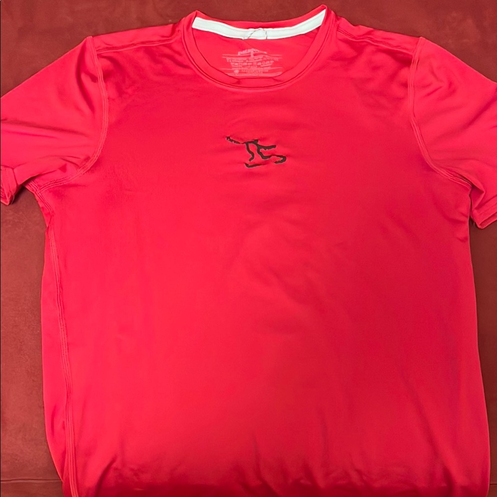 Red Graphic sun shirt. Like New - worn once